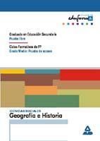 CIENCIAS SOCIALES  GEOGRAFIA E HISTORIA  PRUEBA LIBRE GR. MEDIO