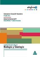 BIOLOGIA Y GEOLOGIA (GRADO MEDIO: PRUEBA DE ACCESO) CICLOS FORMATIVOS