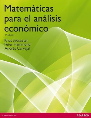 MATEMATICAS PARA EL ANALISIS ECONOMICO  2� EDICION