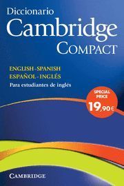 DICCIONARIO CAMBRIDGE COMPACT ESPAOL INGLES ED. 2008