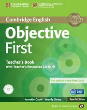 OBJECTIVE FIRST TEACHER BOOK 4 ED.