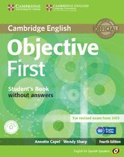 OBJECTIVE FIRST STUDENTS BOOK WITHOUT ANSWERS ( 2015 )
