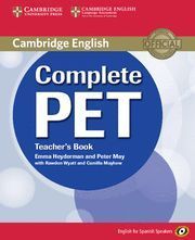 COMPLETE PET TEACHER�S BOOK