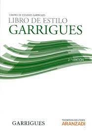 LIBRO DE ESTILO GARRIGUES