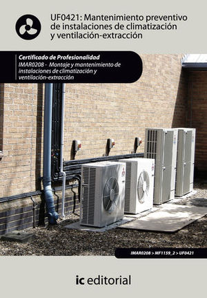 *PF* MANTENIMIENTO PREVENTIVO INSTALCIONES CLIMATIZACION UF0421
