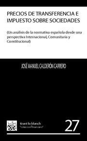 PRECIOS DE TRANSFERENCIA E IMPUESTO SOBRE SOCIEDADES