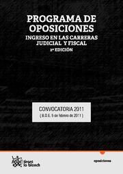 PROGRAMA DE OPOSICIONES 2 ED. CONVOCATORIA 2011