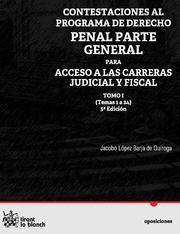 CONTESTACIONES PROGRAMA DERECHO PENAL PARTE GENERAL TOMO I