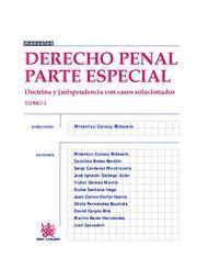 DERECHO PENAL PARTE ESPECIAL TOMO 1