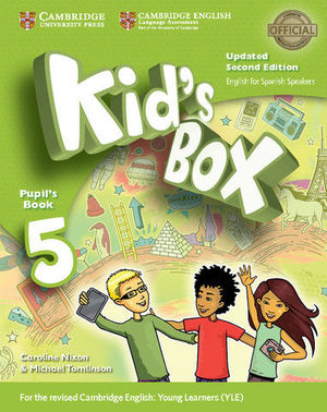 KIDS BOX 5 FOR SPANISH SPEAKERS 2 ED. PUPILS BOOK  ED. 2017