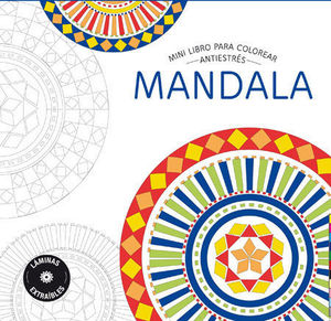 MANDALA MINI LIBRO PARA COLOREAR ANTIESTRES