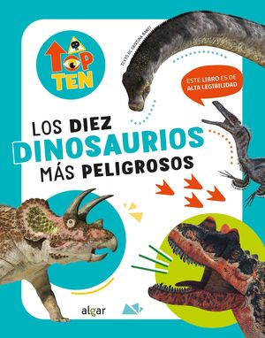 LOS DIEZ DINOSAURIOS MAS PELIGROSOS.  TOP TEN