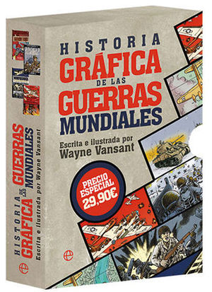 HISTORIA GRAFICA DE LAS GUERRAS MUNDIALES PACK DE 4 VOLUMENES