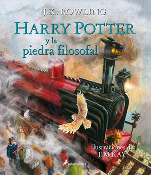 HARRY POTTER Y LA PIEDRA FILOSOFAL  ( ILUSTRADO TAPA BLANDA )