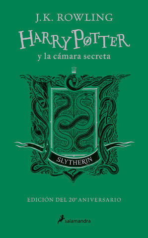 HARRY POTTER Y LA CMARA SECRETA. SLYTHERIN. VERDE