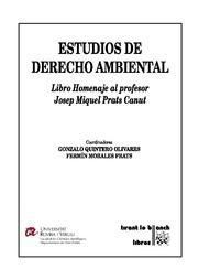 ESTUDIOS DE DERECHO AMBIENTAL