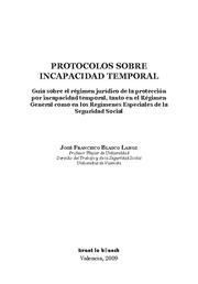 PROTOCOLOS SOBRE INCAPACIDAD TEMPORAL
