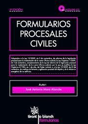 FORMULARIOS PROCESALES CIVILES 3� ED. 2010