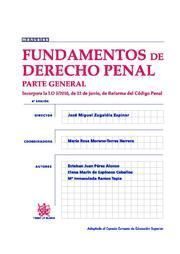 FUNDAMENTOS DE DERECHO PENAL PARTE GENERAL 4� ED. 2010