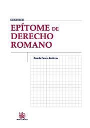 EPITOME DE DERECHO ROMANO