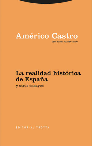 OBRA REUNIDA AMRICO CASTRO VOL. 4