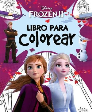 FROZEN 2.  LIBRO PARA COLOREAR