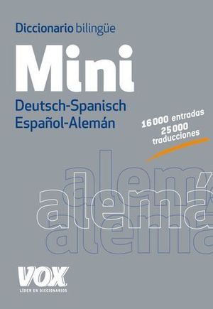 DICCIONARIO MINI ALEMAN - ESPAOL