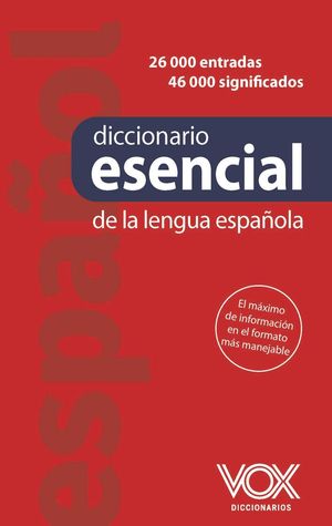 DICCIONARIO ESENCIAL DE LA LENGUA ESPAOLA ED. 2025