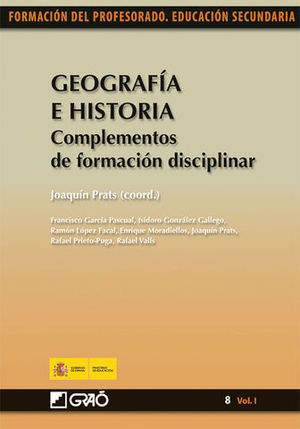 GEOGRAFIA E HISTORIA COMPLEMENTOS DE FORMACION DISCIPLINAR