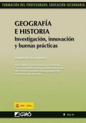 GEOGRAFIA E HISTORIA INVESTIGACION, INNOVACION Y BUENAS PRACTICAS