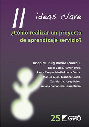 COMO REALIZAR UN PROYECTO DE APRENDIZAJE SERVICIO ? 11 IDEAS CLAVE