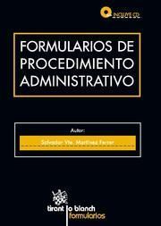 FORMULARIOS DE PROCEDIMIENTO ADMINISTRATIVO