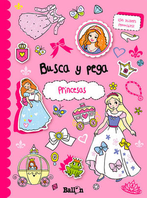 PRINCESAS BUSCA Y PEGA