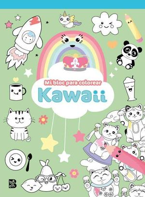 KAWAII MI BLOC PARA COLOREAR