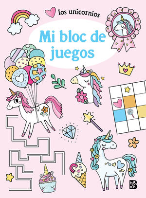 MI BLOC DE JUEGOS UNICORNIOS