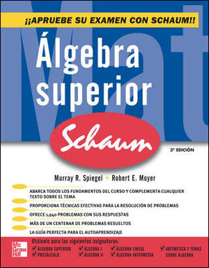 ALGEBRA SUPERIOR SCHAUM 3� ED 2007