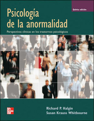 PSICOLOGIA DE LA ANORMALIDAD 5 ED. 2011