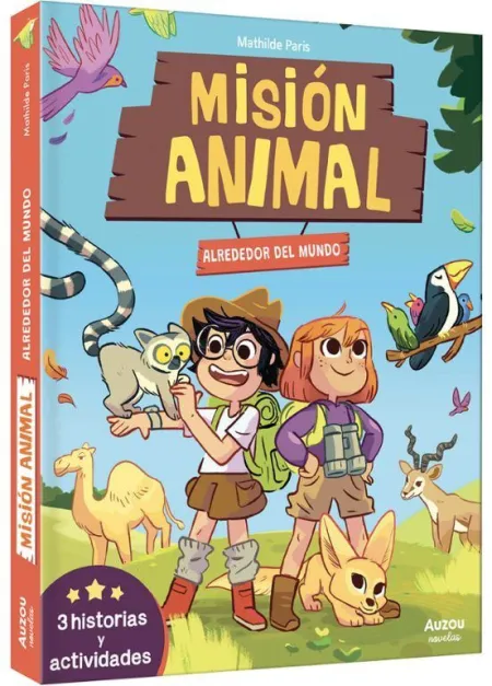 Mision Animal. Alrededor del Mundo 3 Historias y Actividades