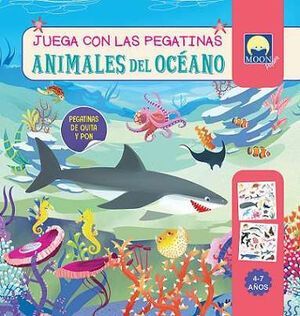 ANIMALES DEL OCEANO.  JUEGA CON LAS PEGATINAS