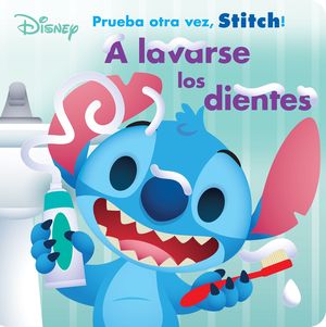 STITCH.  A LAVARSE LOS DIENTES