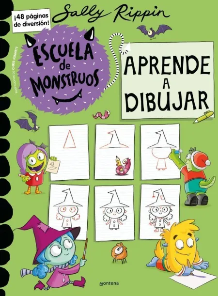 Aprende a Dibujar Escuela de Monstruos