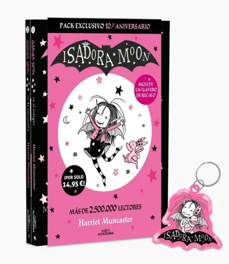 Isadora Moon 1 y 2 - Pack Con: Isadora Moon Va Al Colegio Isadora Moon Va de e