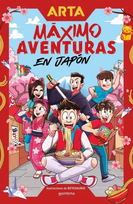 Arte Game. Maximo Aventuras en Japon