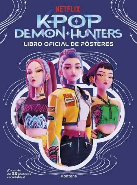 K-Pop Demon Hunters: Libro Oficial de Posters ( K-Pop Demon Hunters 1 )